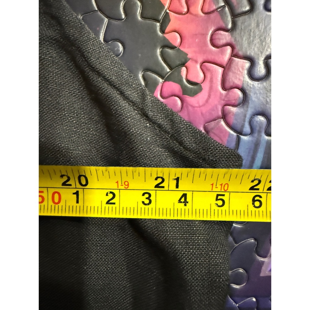 Jacque and Koko Linen Rayon Black Button Front Sleeveless‎ Maxi Dress Size 16 - Picture 5 of 7